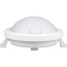 Светильник светодиодный пылевлагозащищенный с инфракрасным датчиком движения JAZZWAY PBH-PC3-RSI 12W 4000K WHITE IP65 SENSOR 5009424
